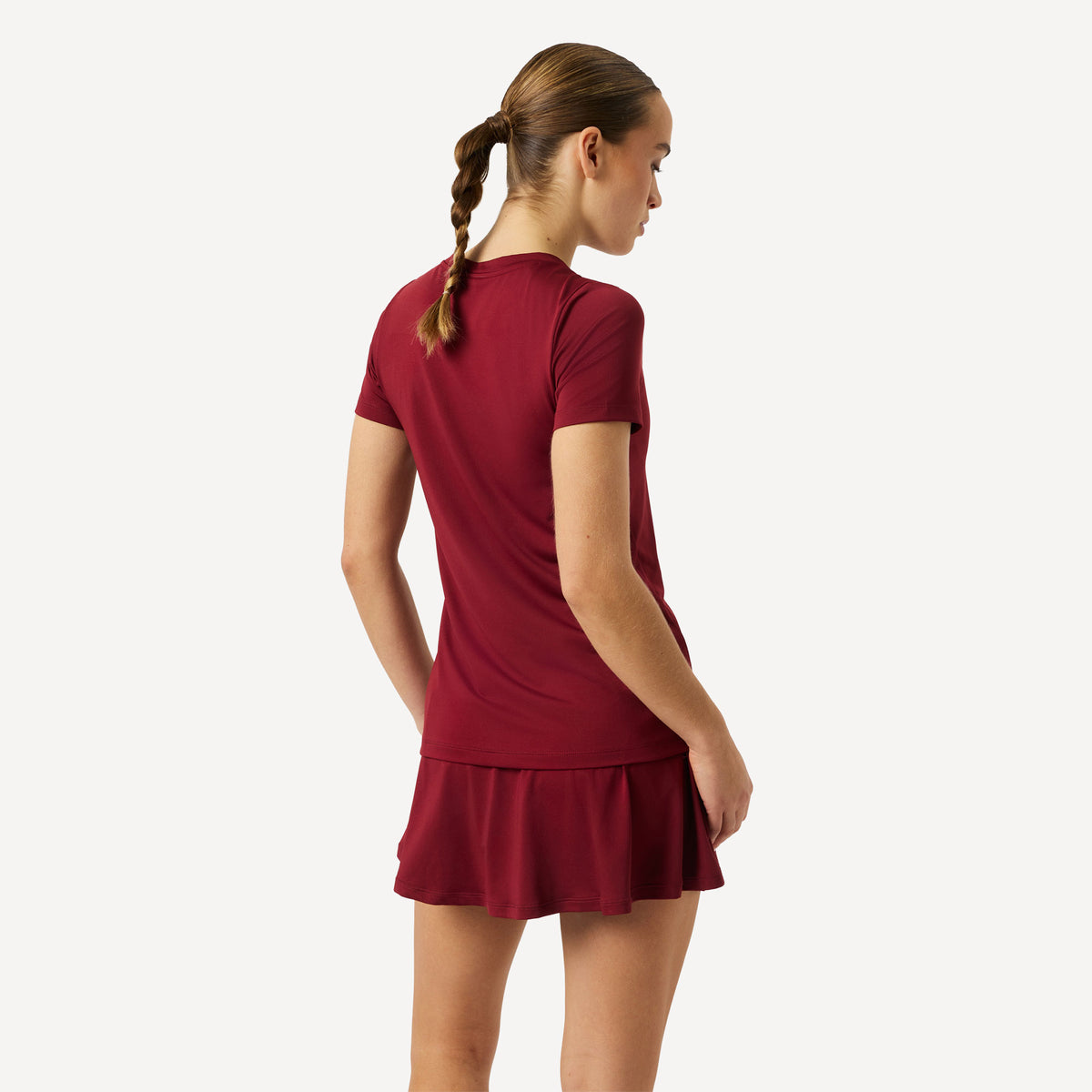 Björn Borg Ace Women's Slim Tennis Shirt - Red (2)