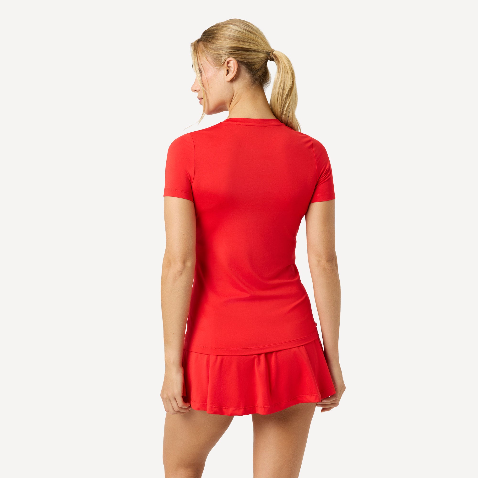 Björn Borg Ace Women's Slim Tennis Shirt - Red (2)