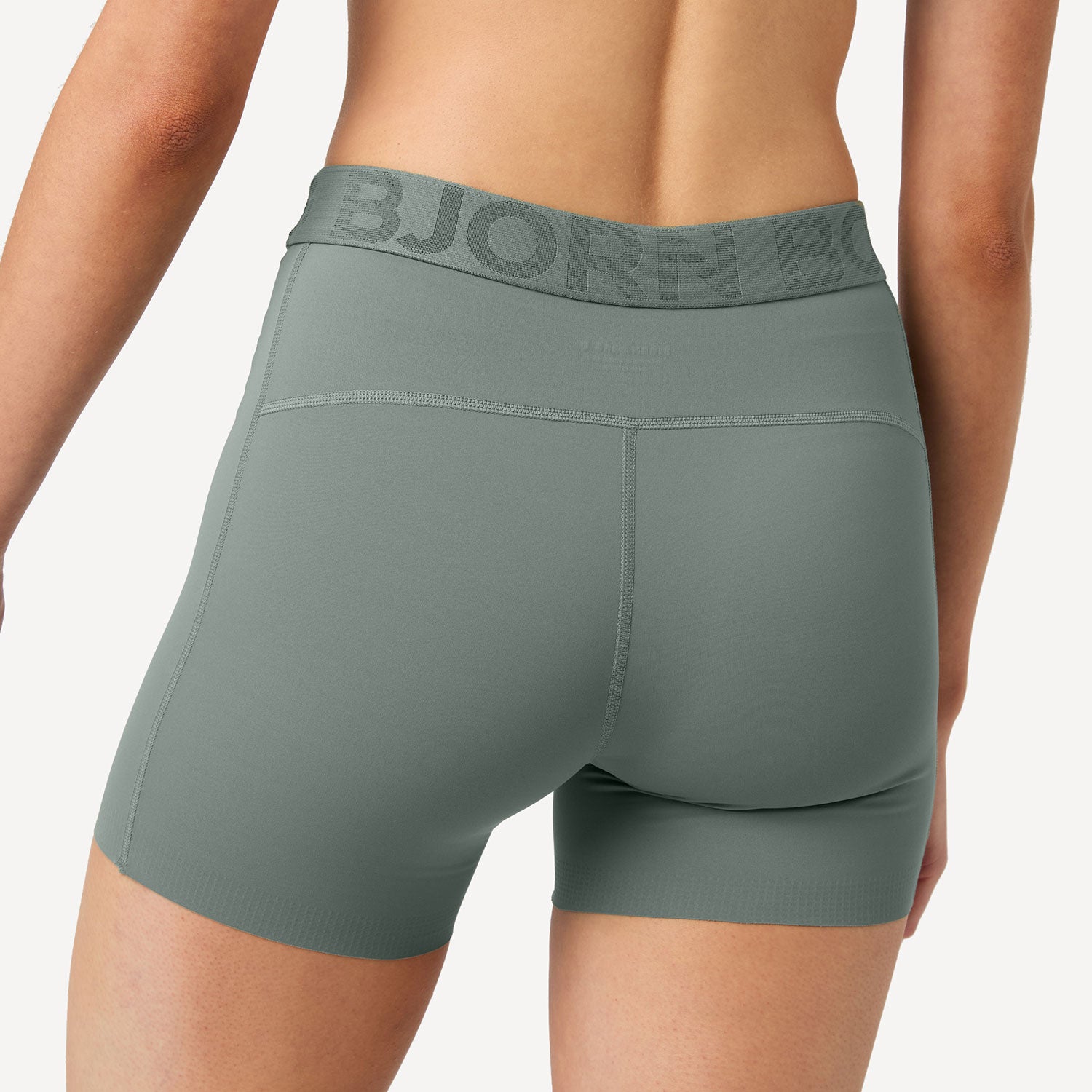 Björn Borg Ace Women's Stretch Tennis Shorts - Green (2)