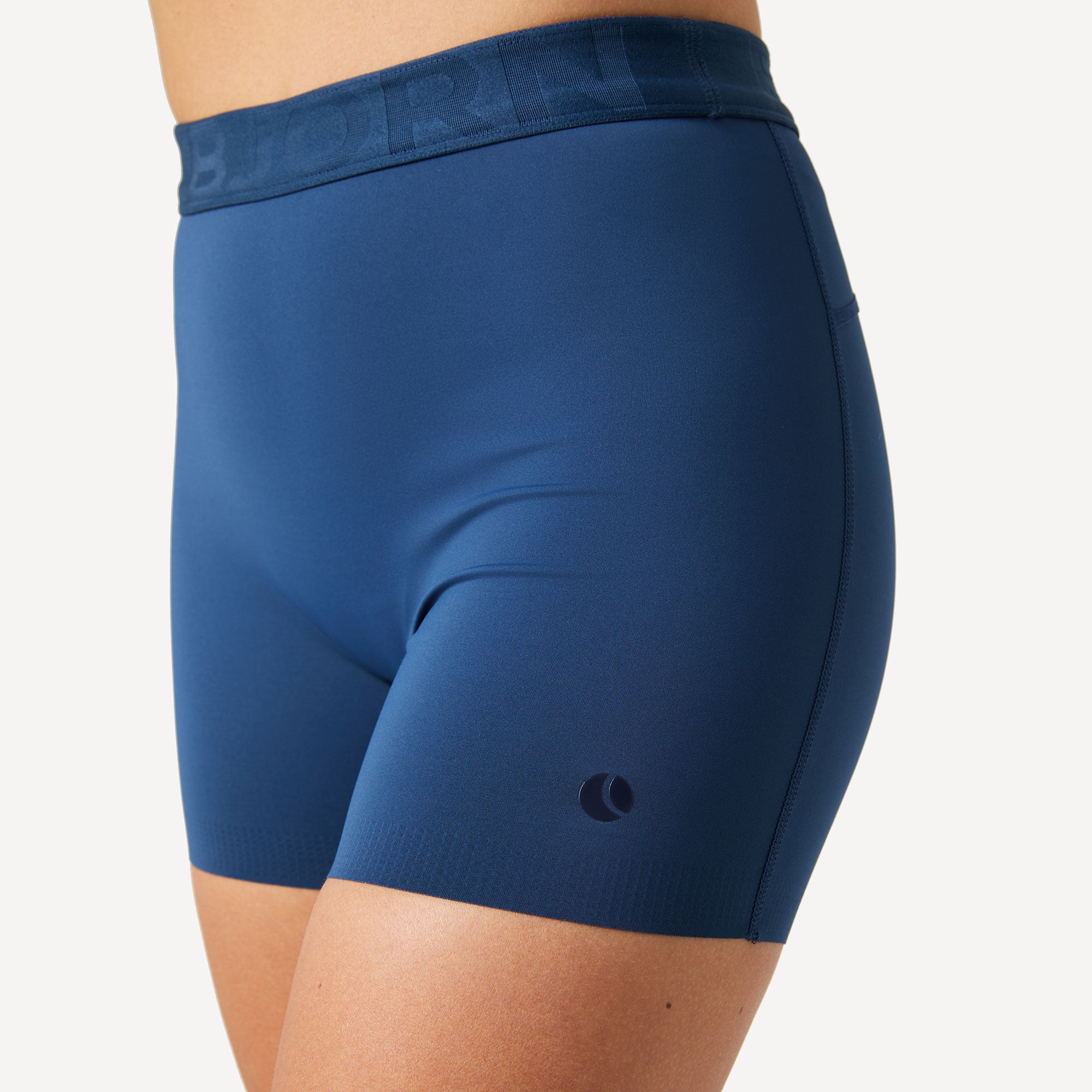 Björn Borg Ace Women's Stretch Tennis Shorts - Blue (3)
