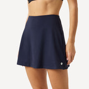 Björn Borg Ace Women's Stretch Tennis Skirt - Dark Blue (1)