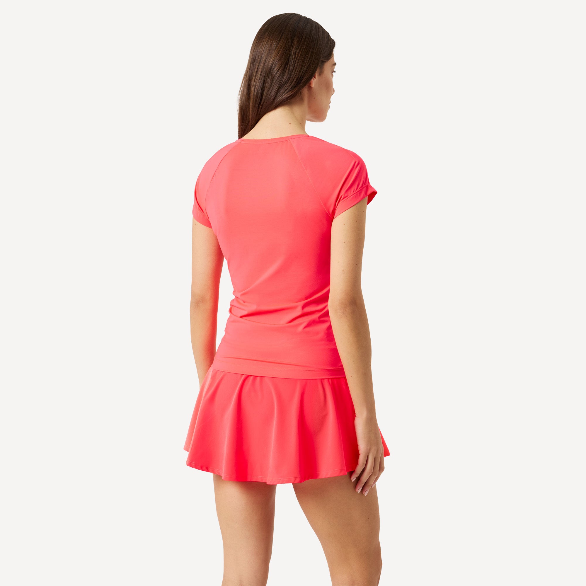 Björn Borg Ace Women's V-Neck  Tennis Shirt - Pink (2)