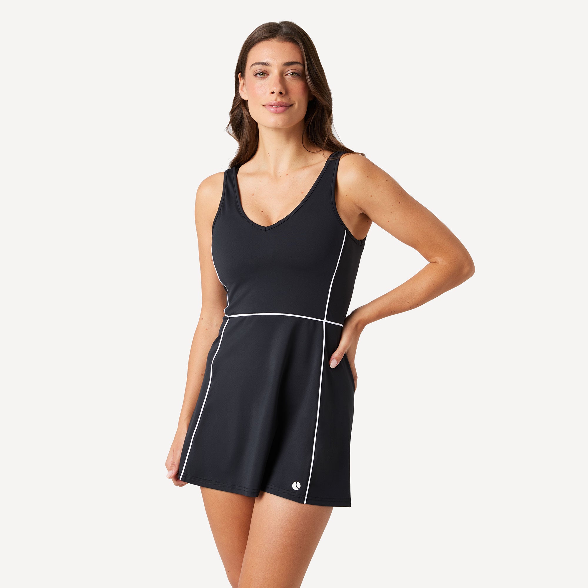 Björn Borg Ace Women's V Tennis Dress - Black (1)