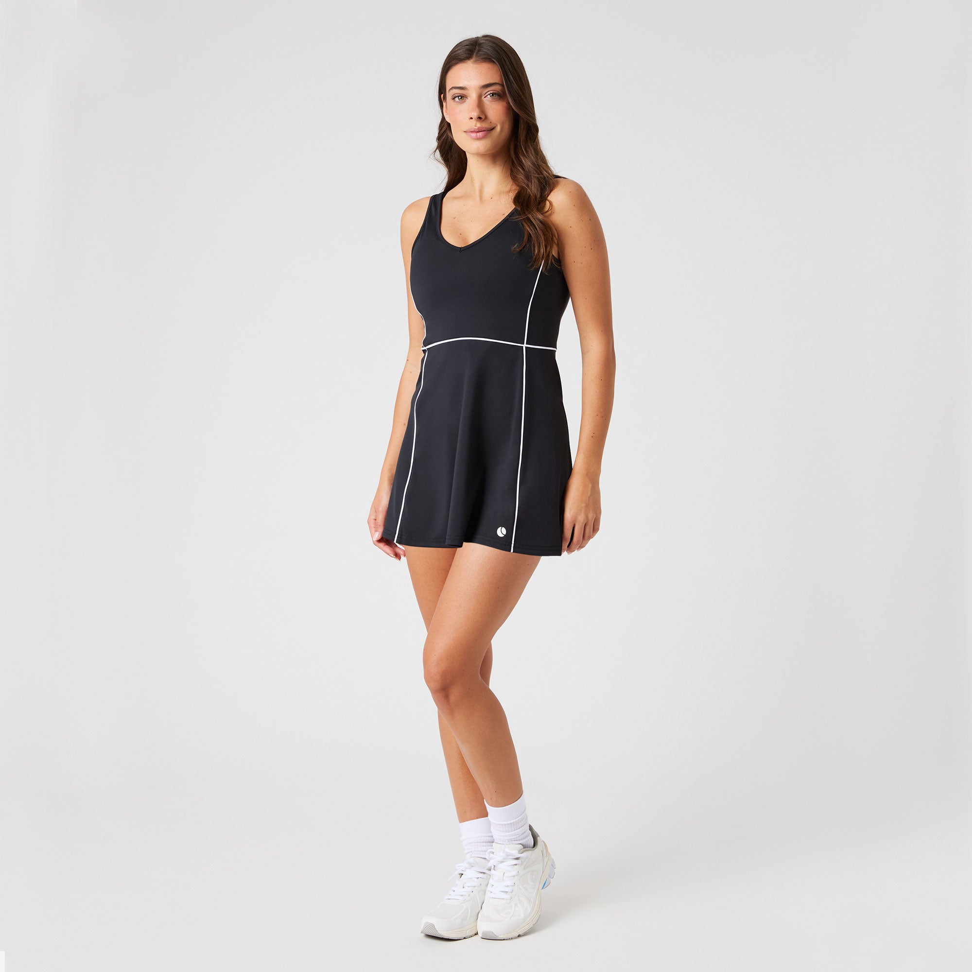 Björn Borg Ace Women's V Tennis Dress - Black (3)