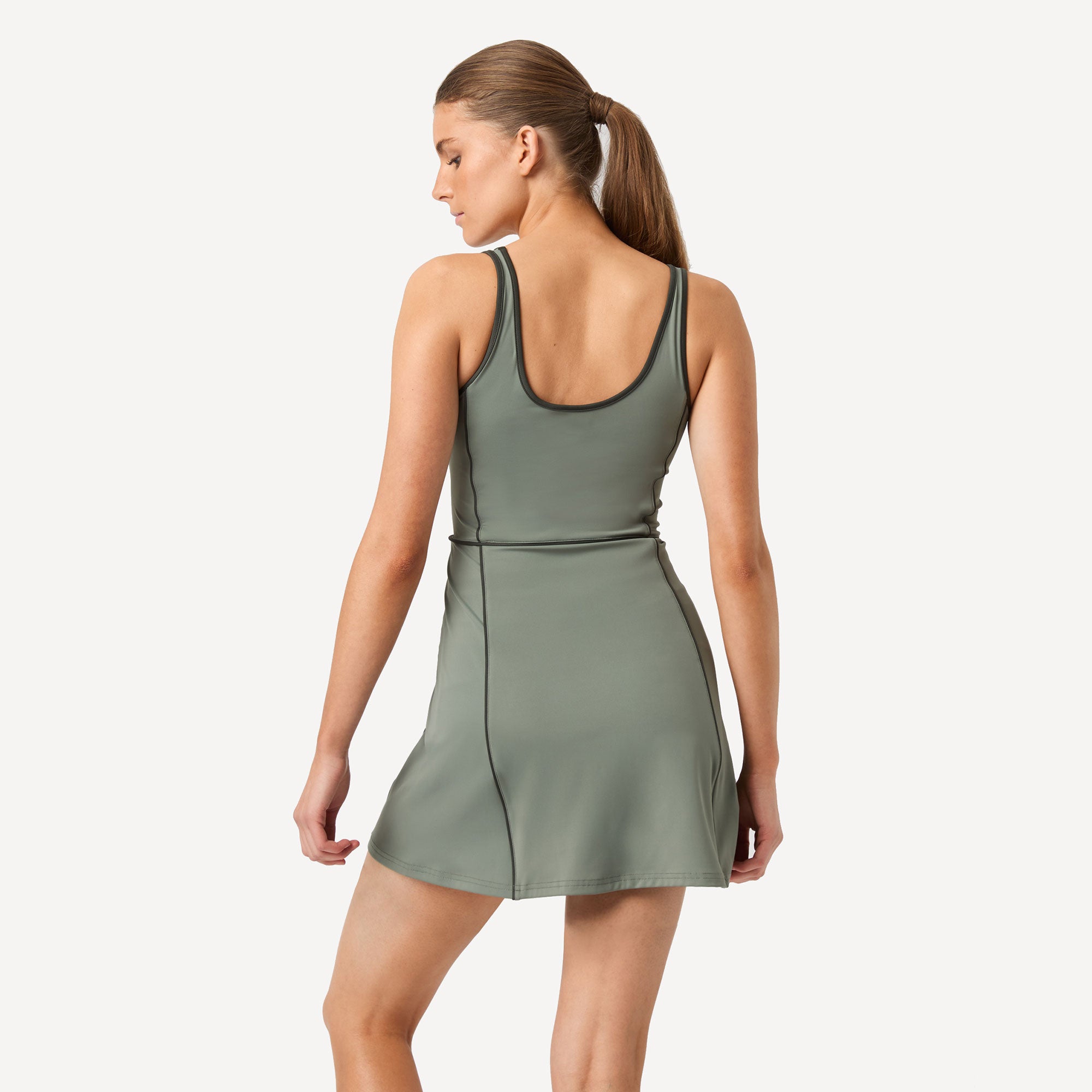 Björn Borg Ace Women's V Tennis Dress - Green (2)