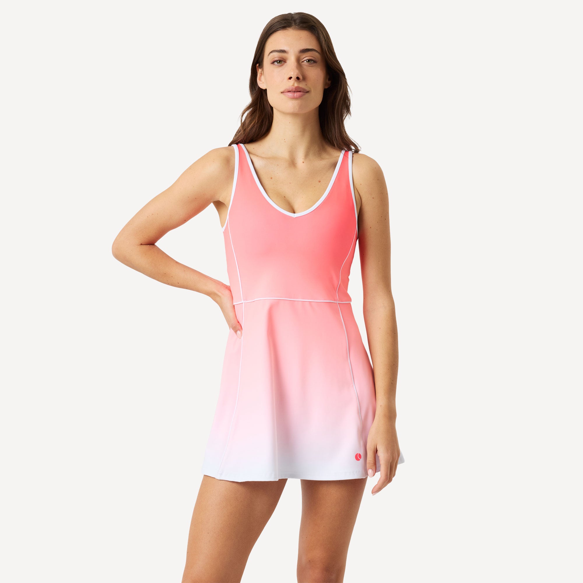 Björn Borg Ace Women's V Tennis Dress - Pink (1)