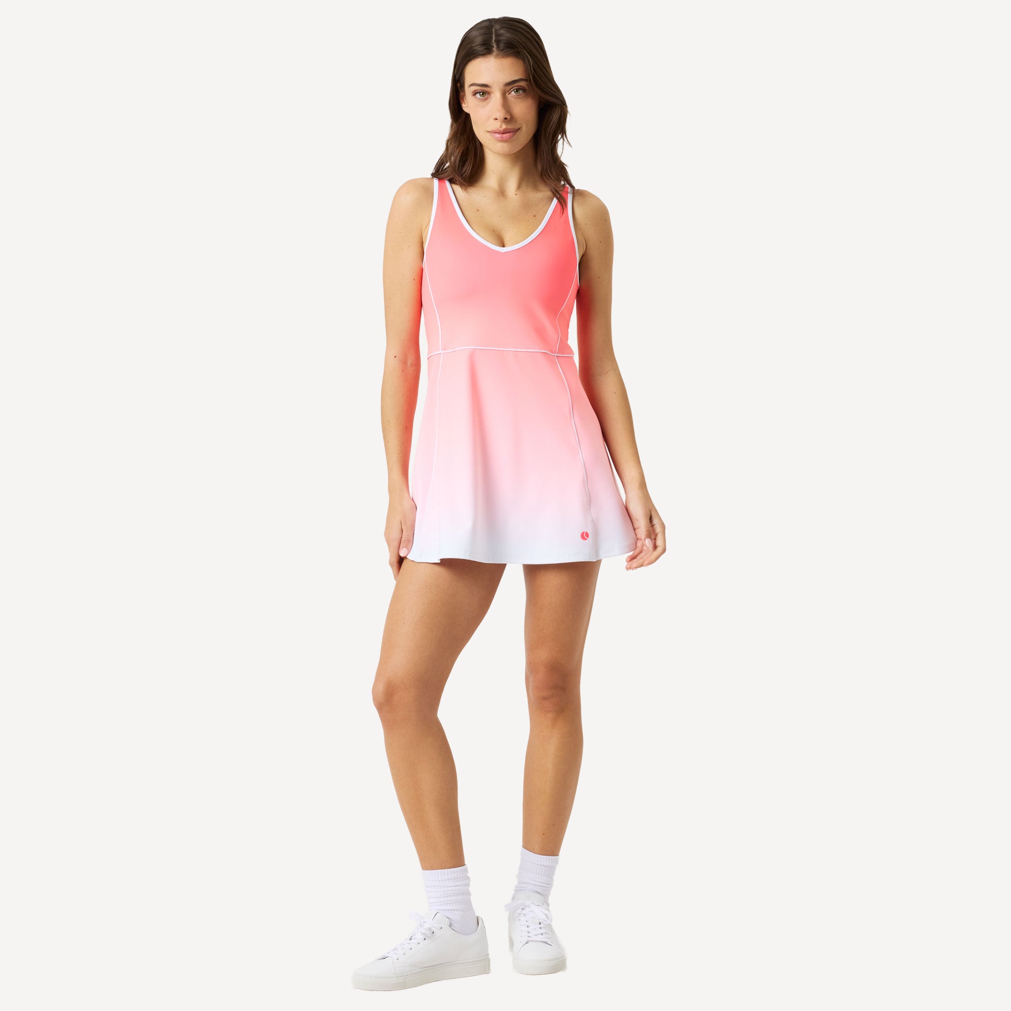 Björn Borg Ace Women's V Tennis Dress - Pink (3)