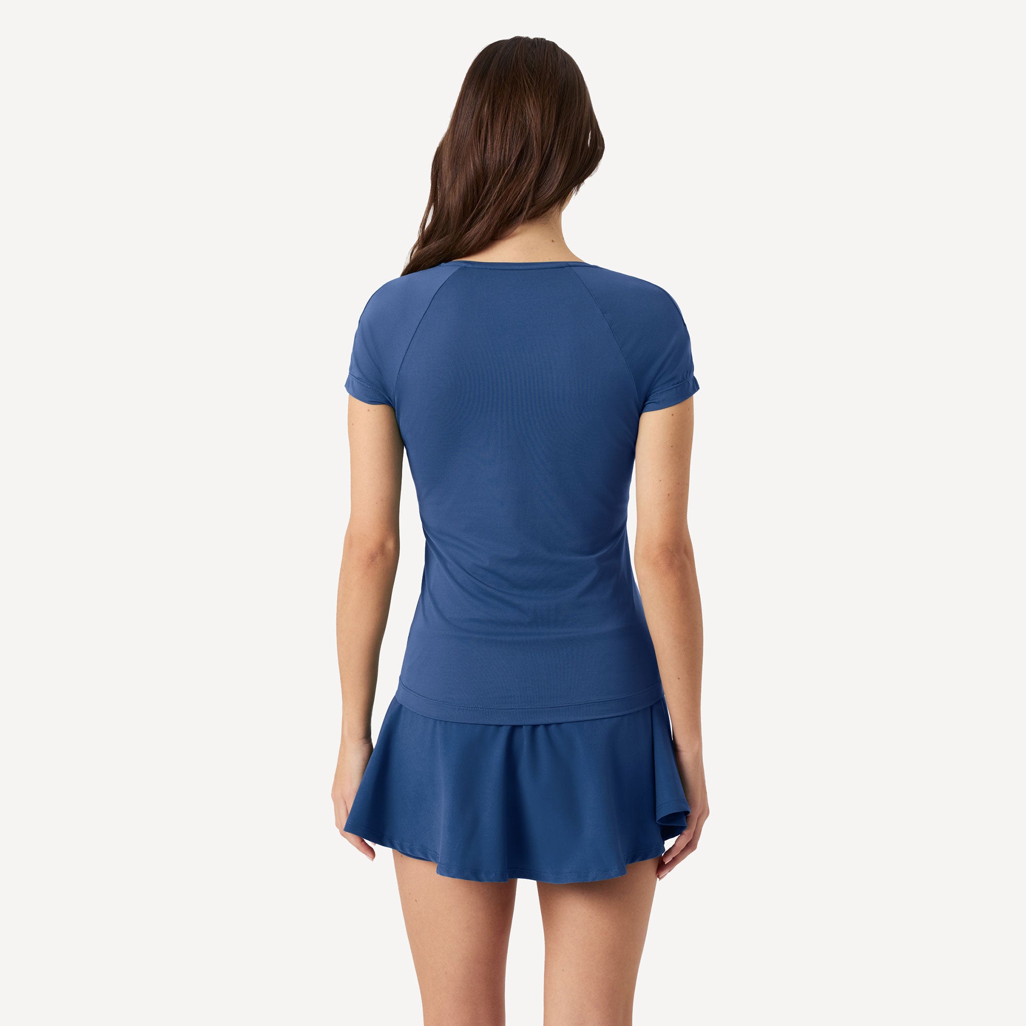 Björn Borg Ace Women's V Tennis Shirt - Blue (2)
