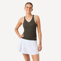 Björn Borg Ace Women's V Tennis Tank - Grey (1)