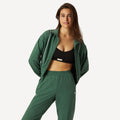 Björn Borg Ace Women's Woven Tennis Track Jacket - Green (1)