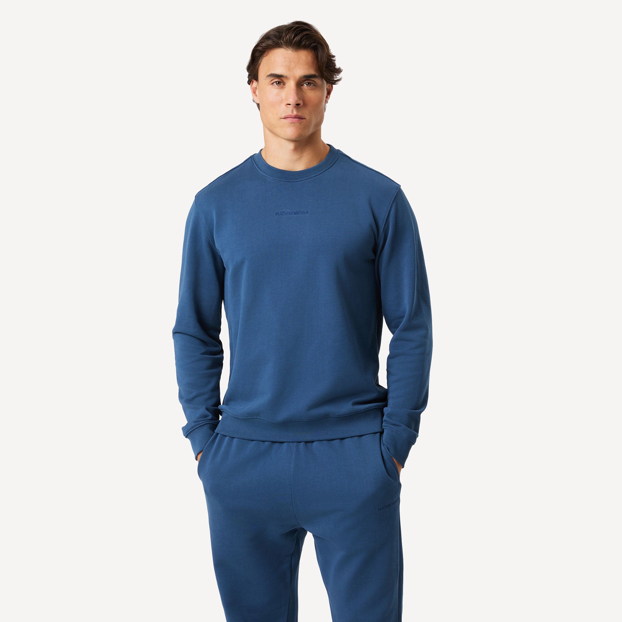 Björn Borg BORG Men's Classic Sweater - Blue (1)
