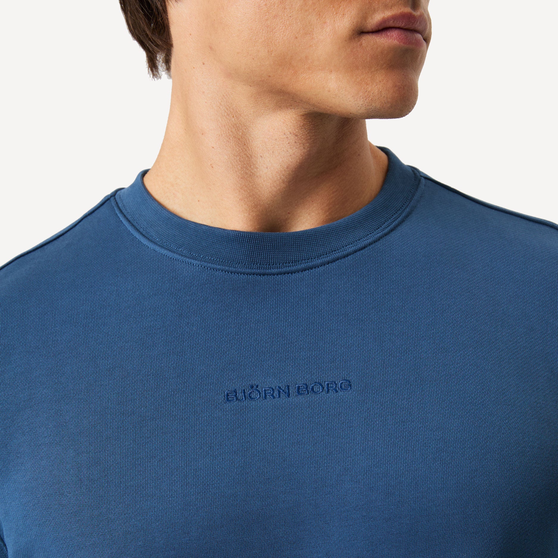 Björn Borg BORG Men's Classic Sweater - Blue (4)
