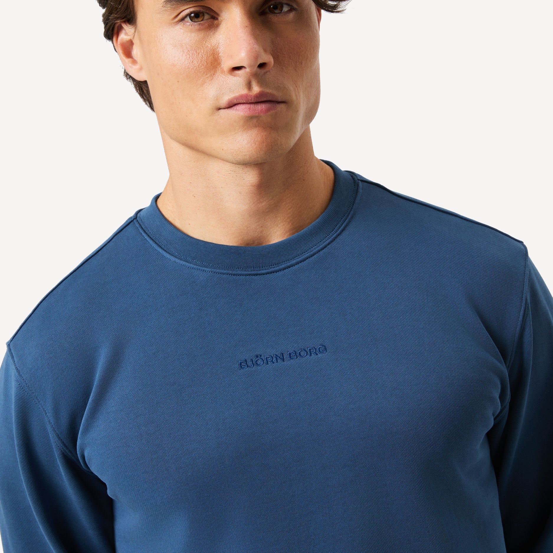 Björn Borg BORG Men's Classic Sweater - Blue (5)