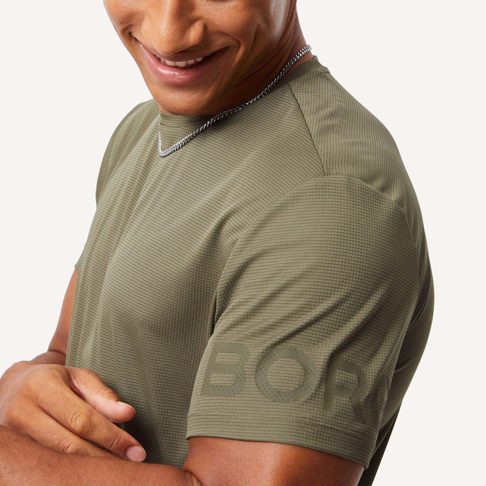 Björn Borg BORG Men's Light Shirt - Green (3)