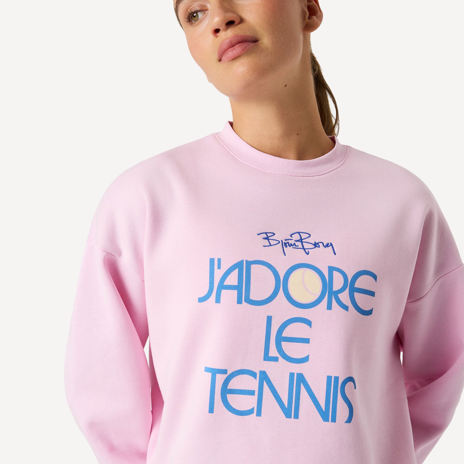 Björn Borg BORG Women's Boyfriend Sweater - Pink (5)