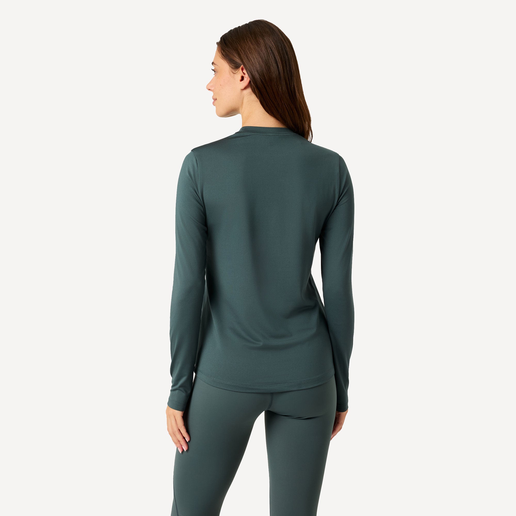 Björn Borg BORG Women's Long Sleeve Shirt - Green (2)