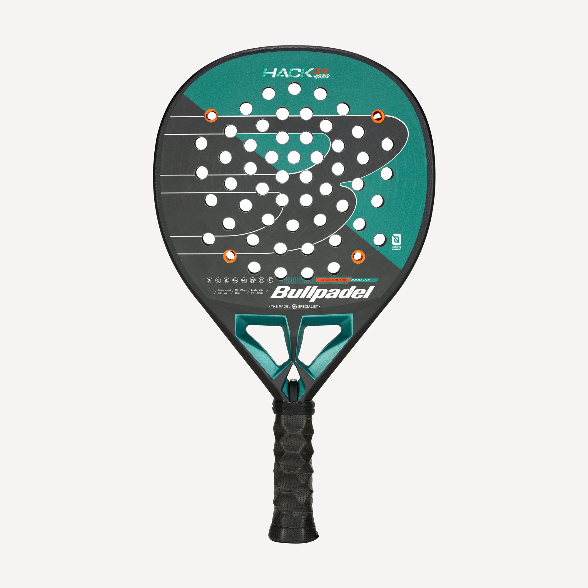 Bullpadel Hack 04 Hybrid 25 Demo Padel Racket (1)