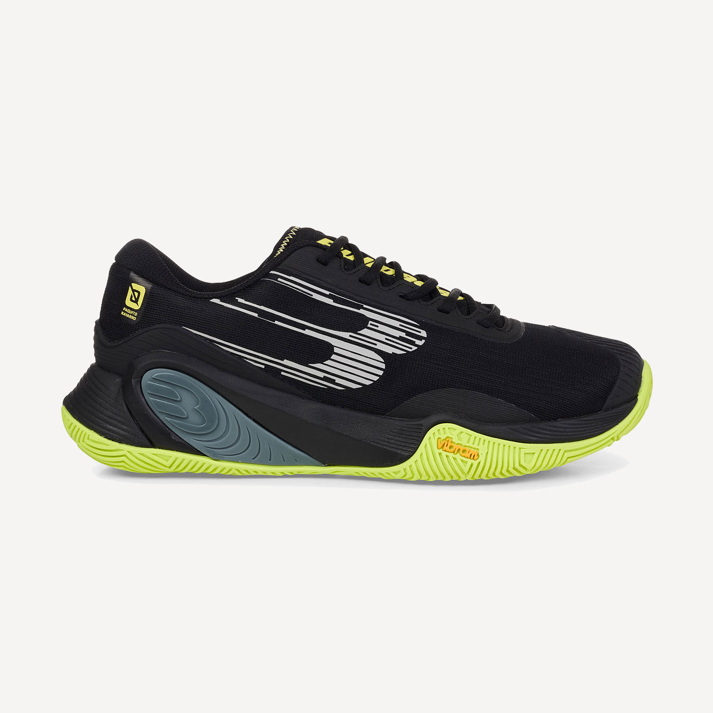 Bullpadel Hack Vibram 25I Men's Padel Shoes - Black (1)