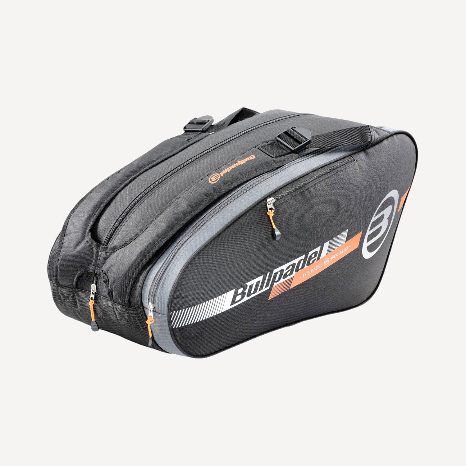 Bullpadel Tour Padel Racket Bag - Black (1)