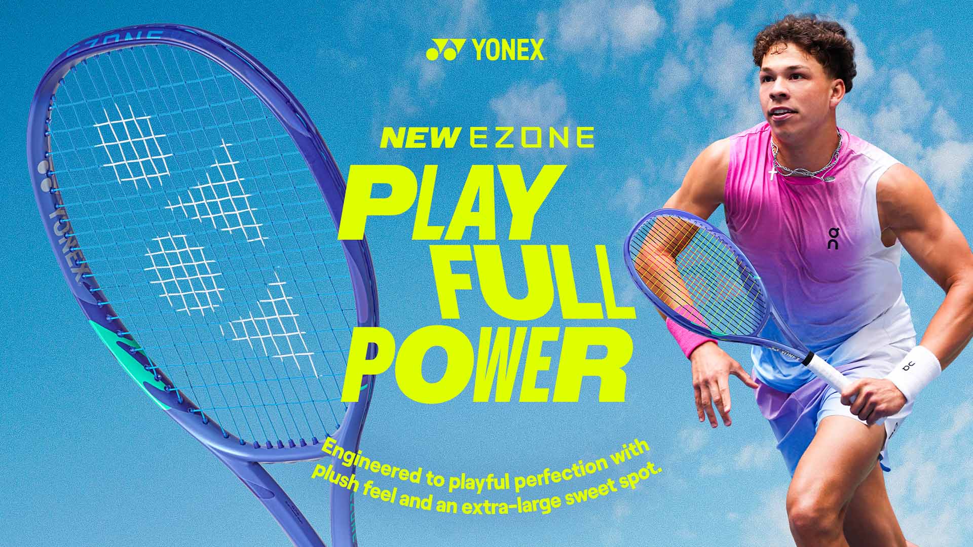 Yonex EZONE Blast Blue 2025 Tennis Rackets