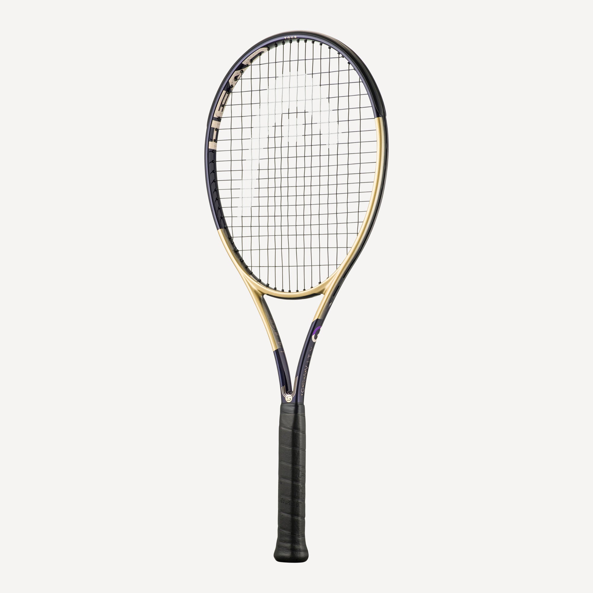 HEAD Gravity TOUR Zverev 2026 Tennis Racket - Gold/Purple (2)
