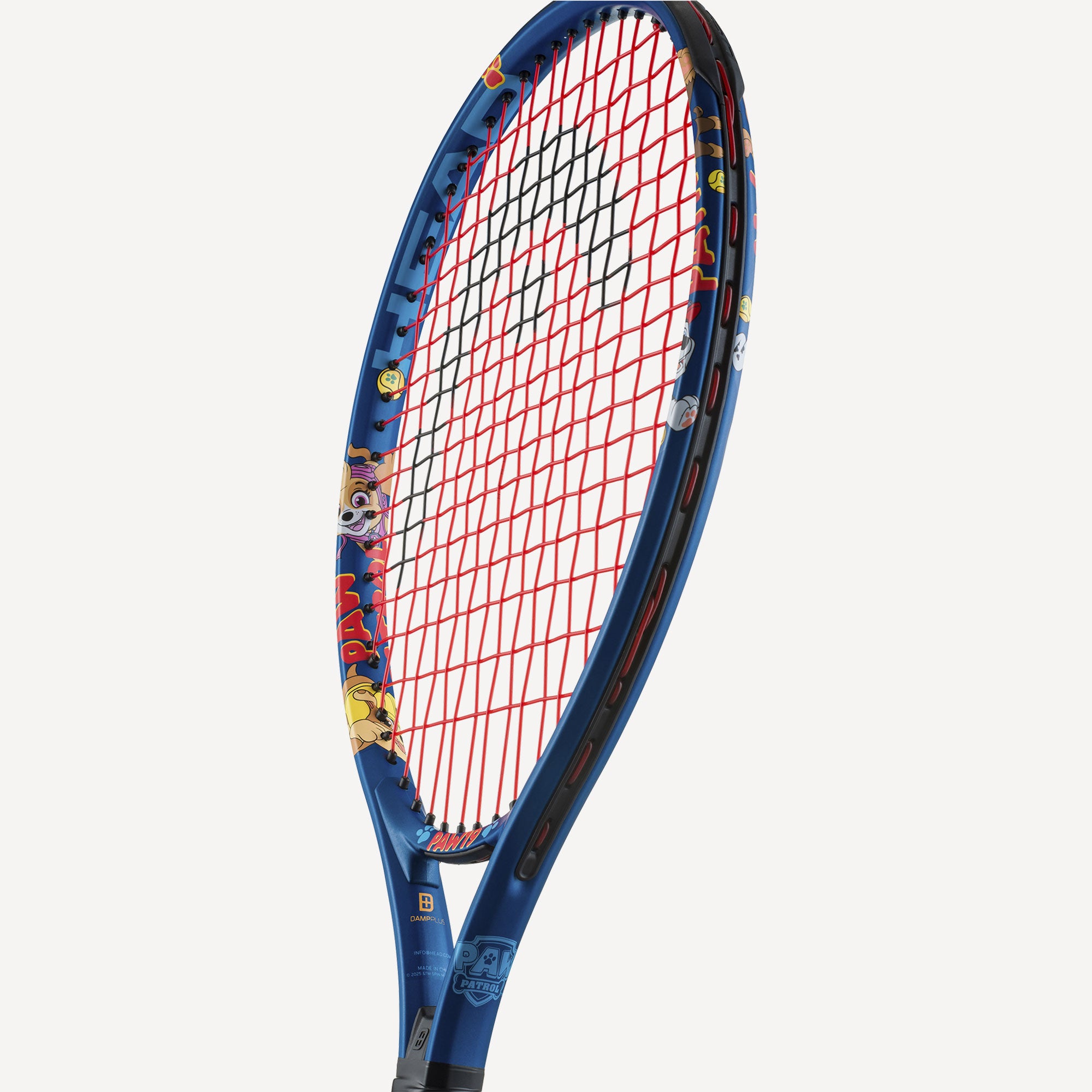 Raquette Tennis Junior HEAD Paw Patrol 17 – Pat’ Patrouille, Ultra Légère Avec Amortisseur Vibrations