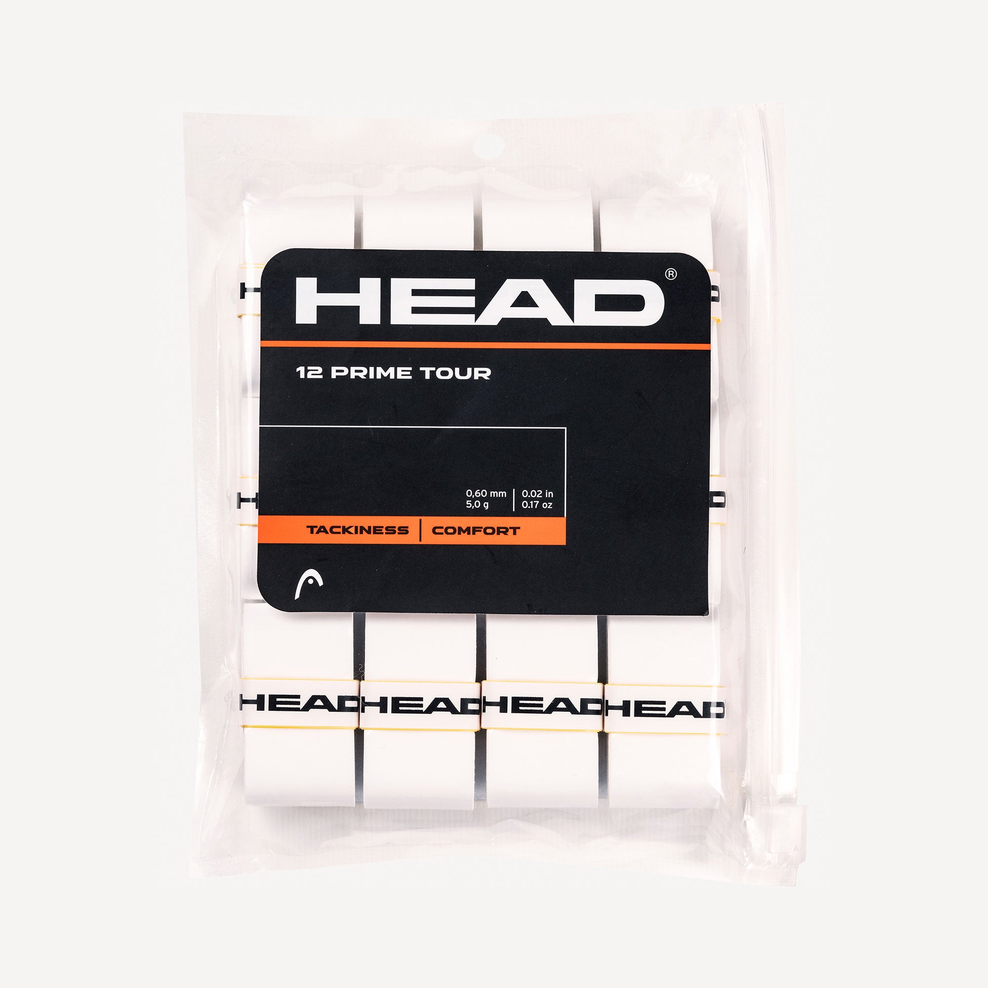 HEAD Prime Tour 12 Tennis Overgrip - White (1)