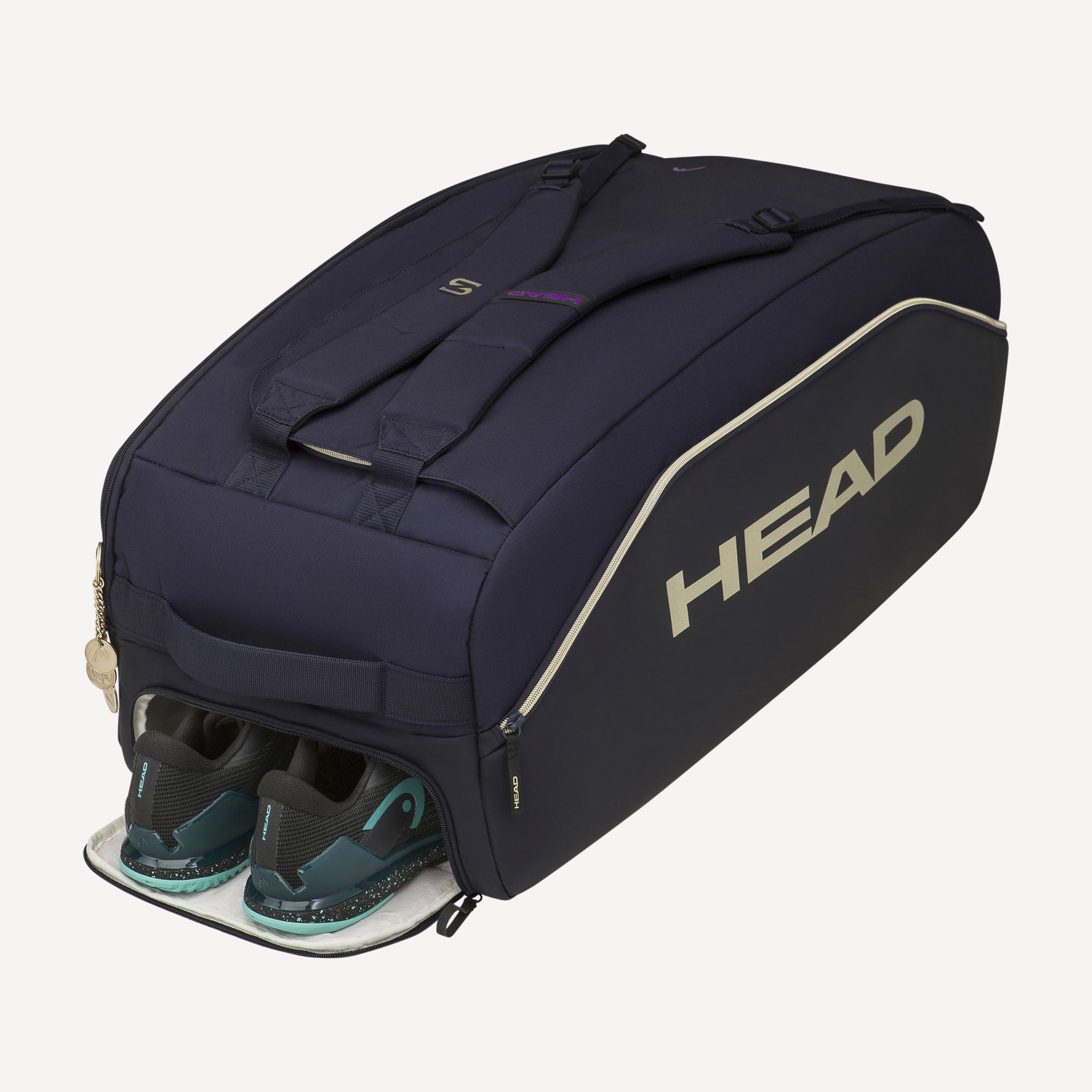 HEAD Pro X Zverev Large Duffle Tennis Bag - Navy (3)