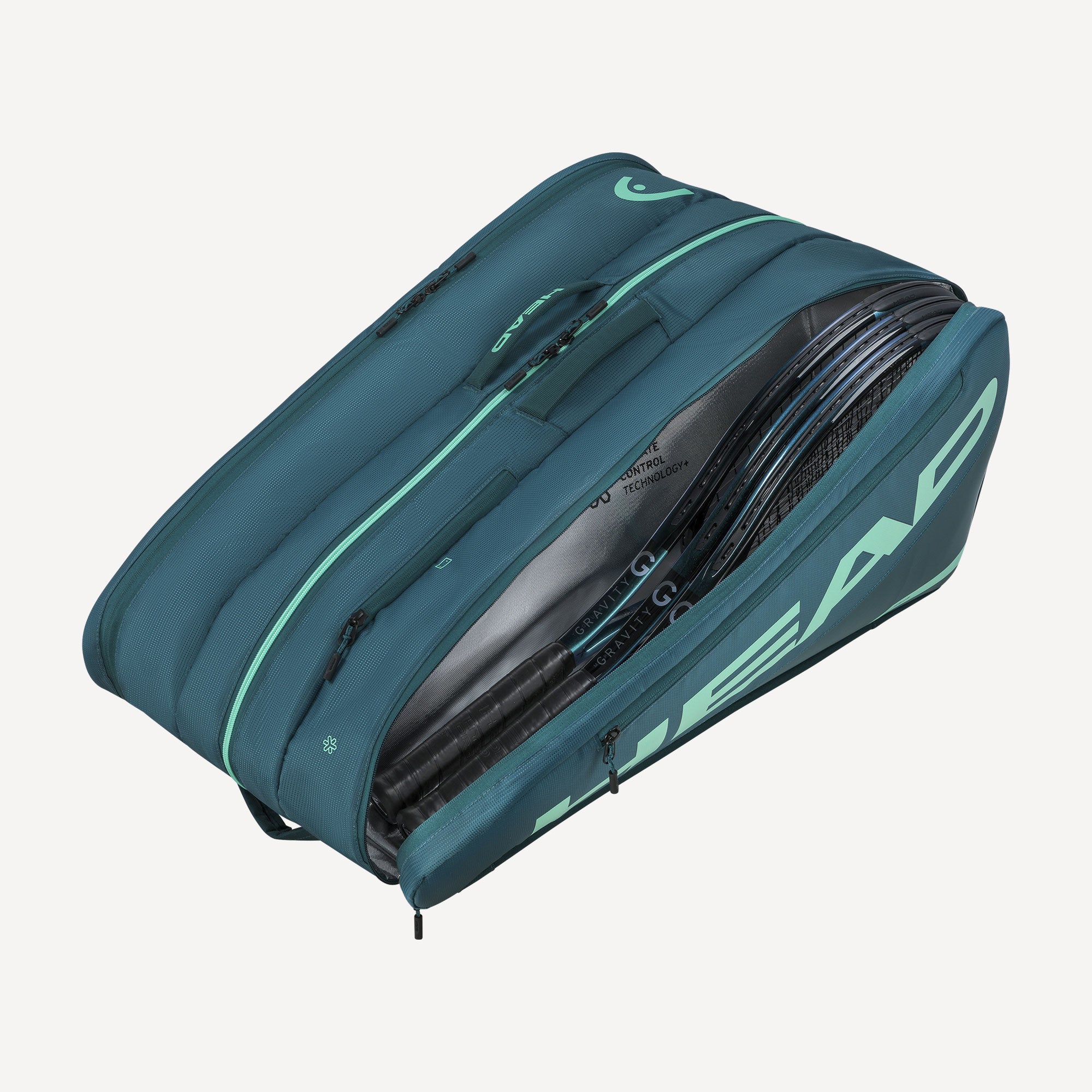 HEAD Tour Racket Tennis Bag XL - Green (4)