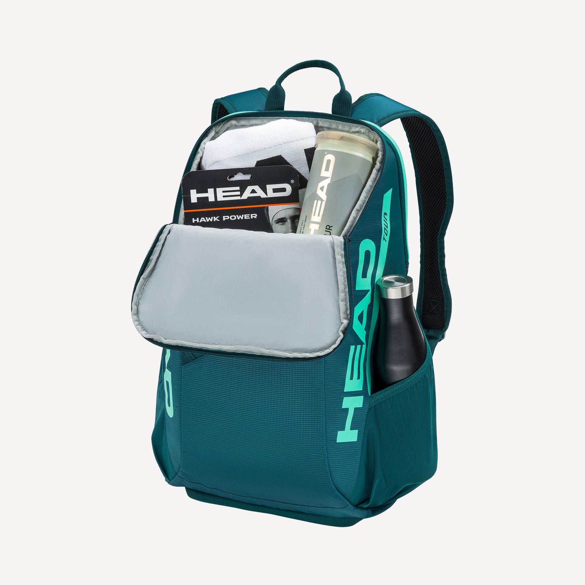 HEAD Tour Tennis Backpack 25L - Green (4)