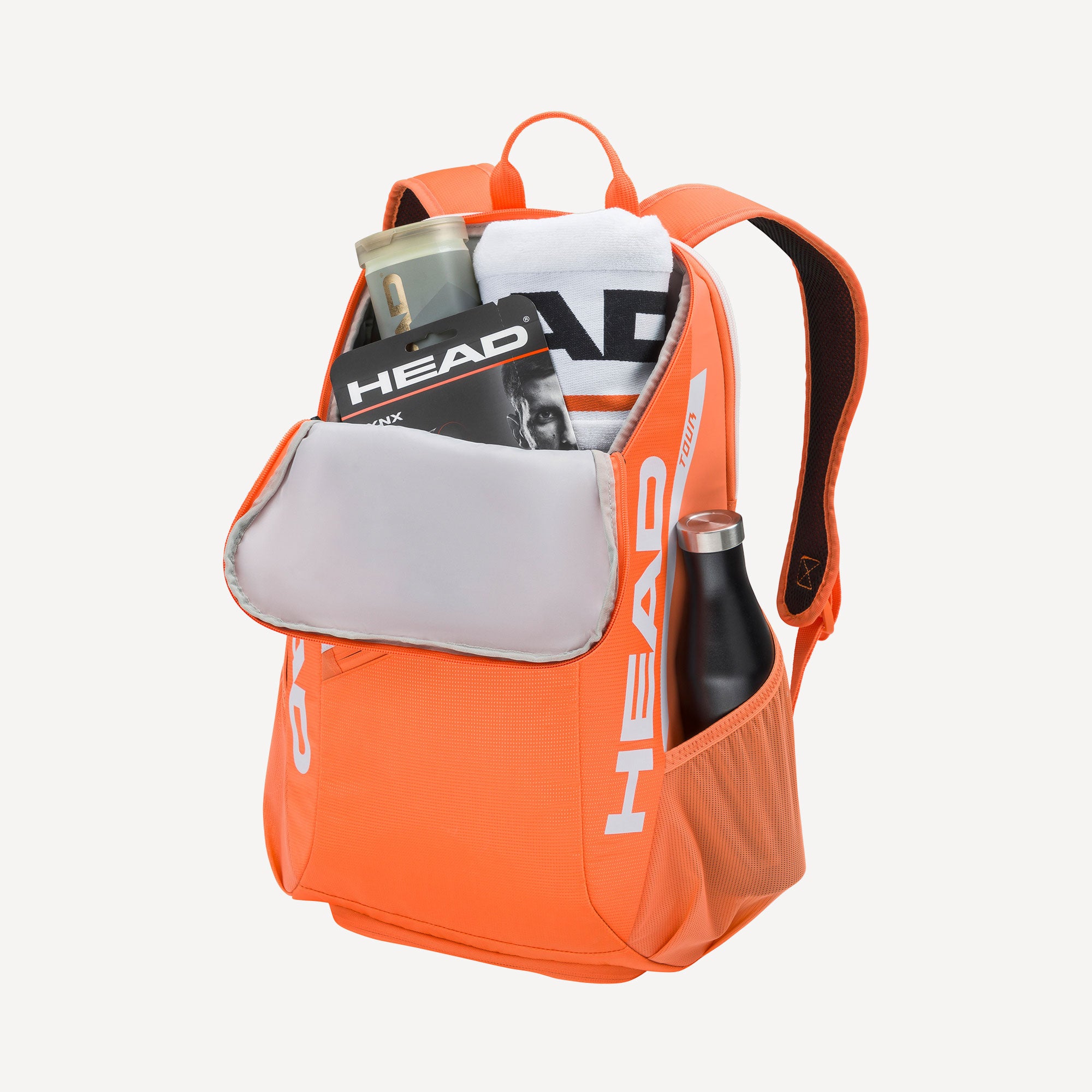 HEAD Tour Tennis Backpack 25L - Orange (4)