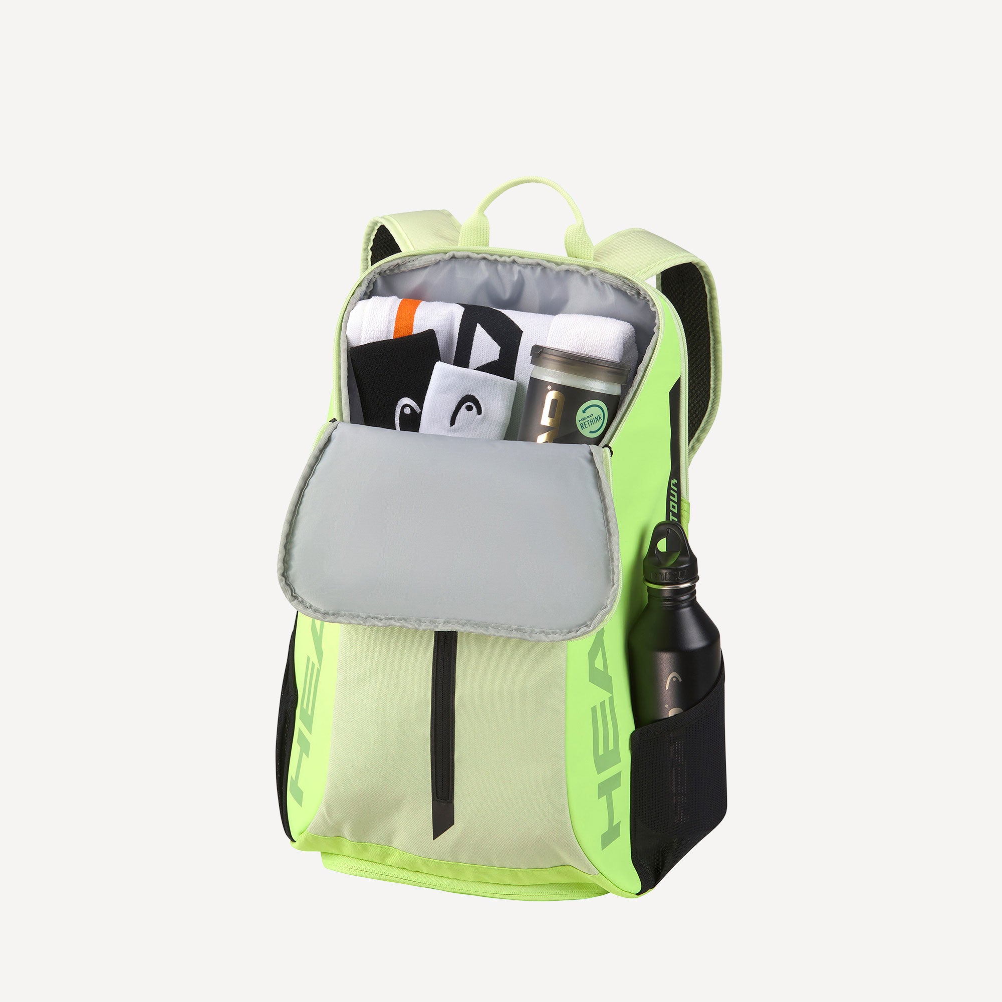 HEAD Tour Tennis Backpack 25L - Green (2)