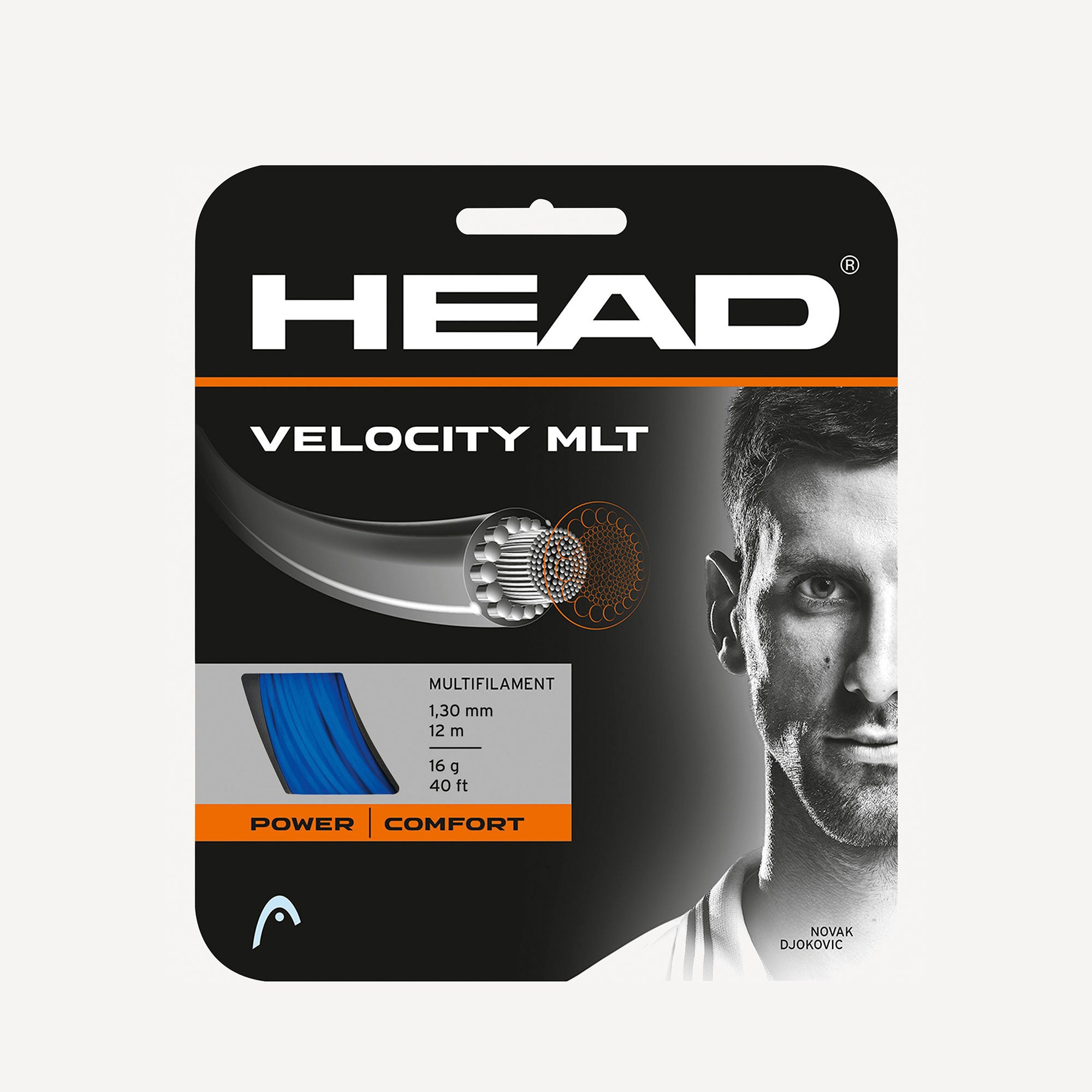 HEAD Velocity MLT Tennis String Set 12 m - Blue (1)