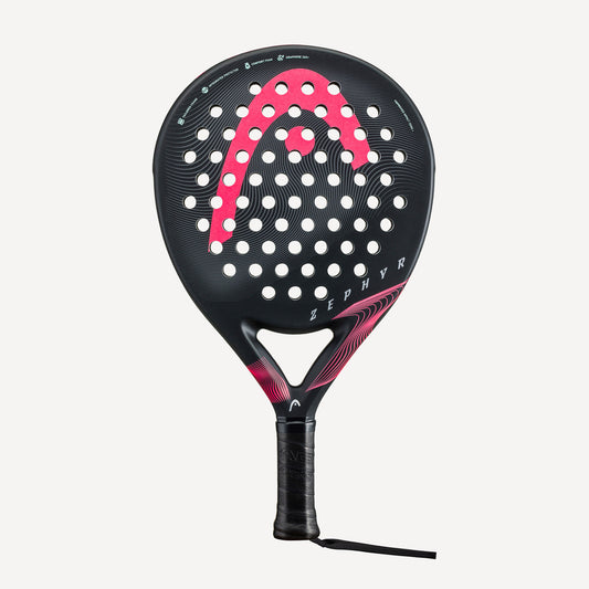 HEAD Zephyr Padel Racket Black/Pink (1)