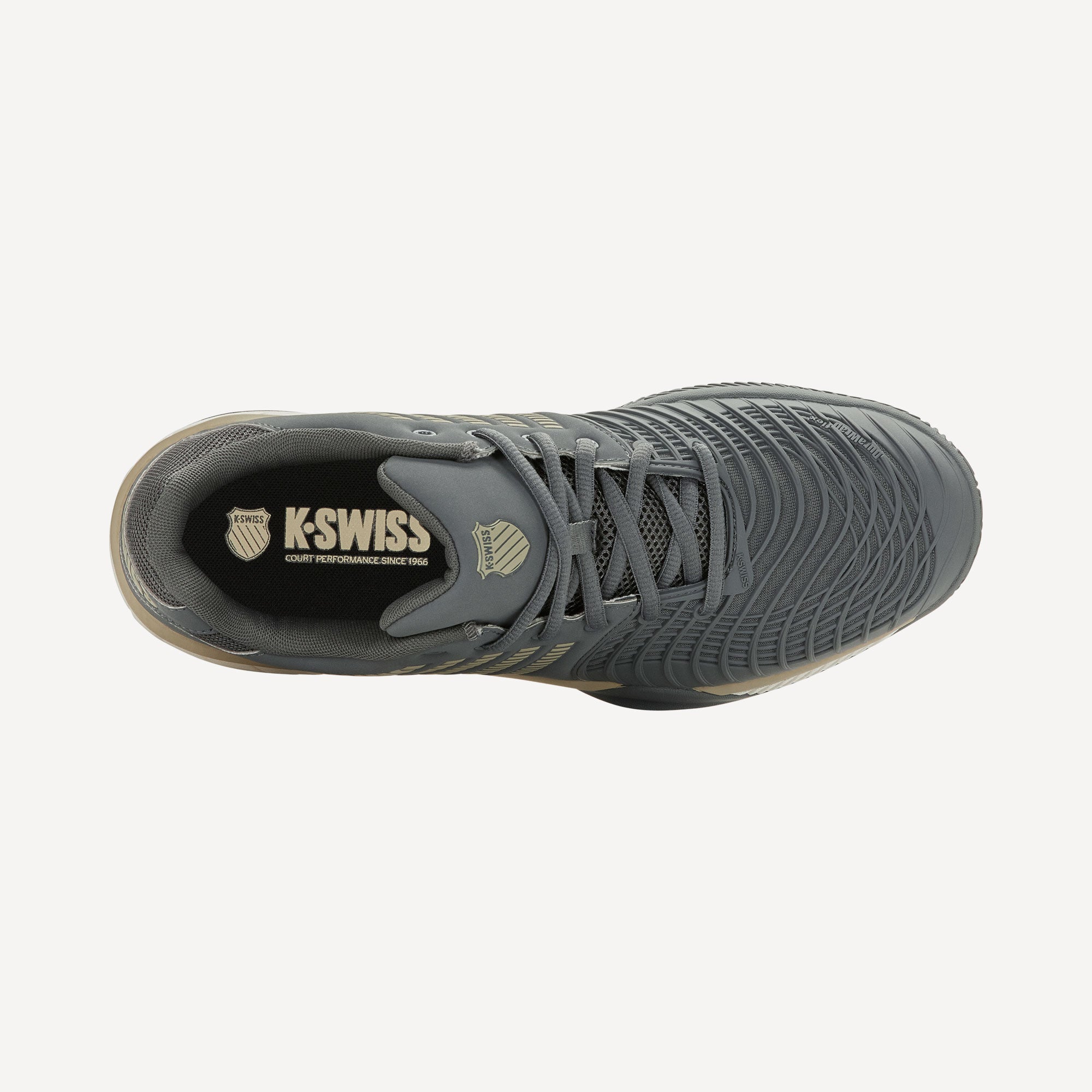 K-Swiss Express Light 3 Men's Clay Court Tennis Shoes - Grey (6)