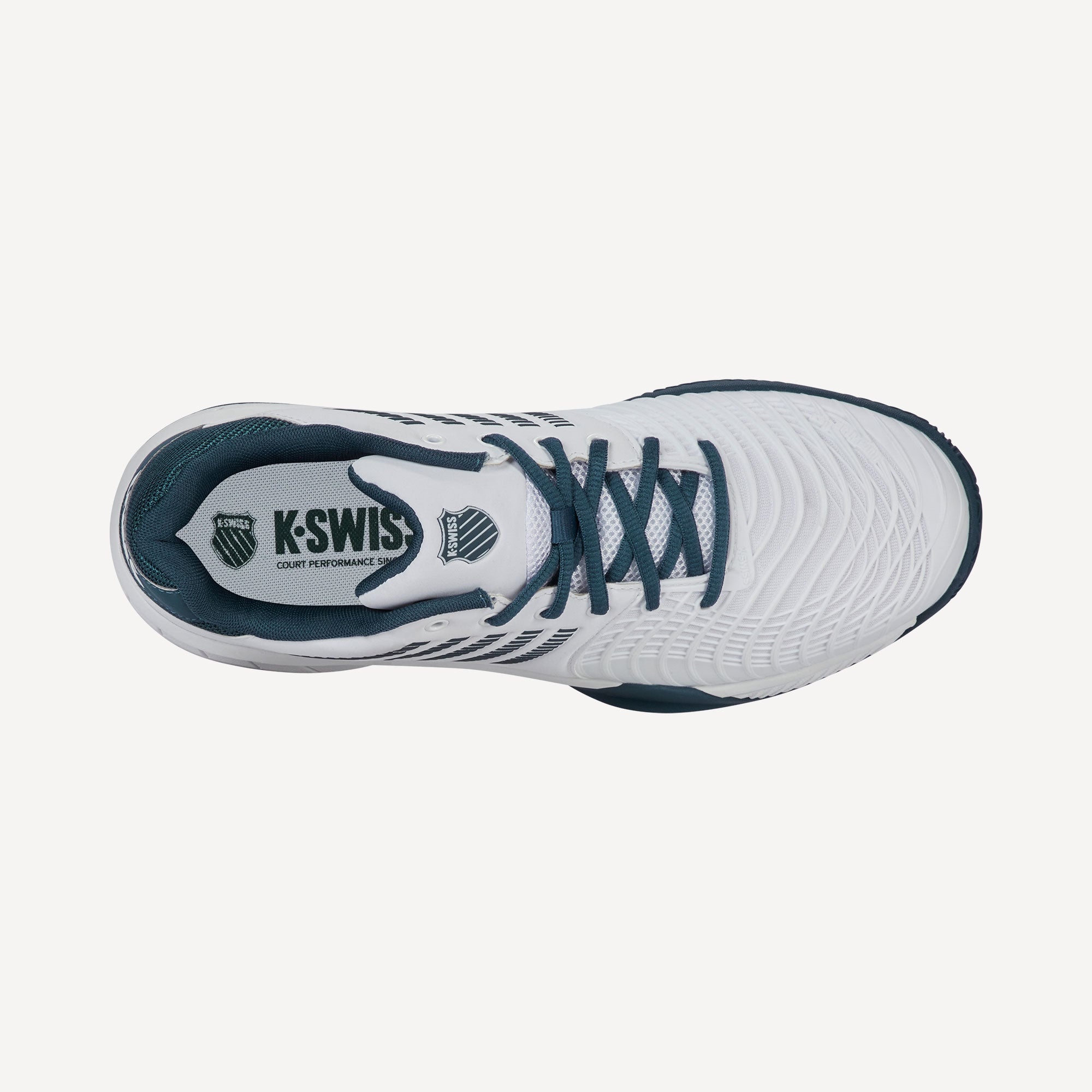 K-Swiss Express Light 3 Men's Clay Court Tennis Shoes - White (6)