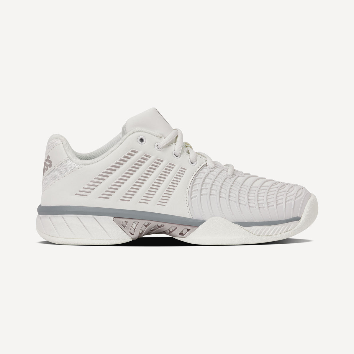 K-Swiss Express Light 3 Women's Carpet Tennis Shoes - White (1)