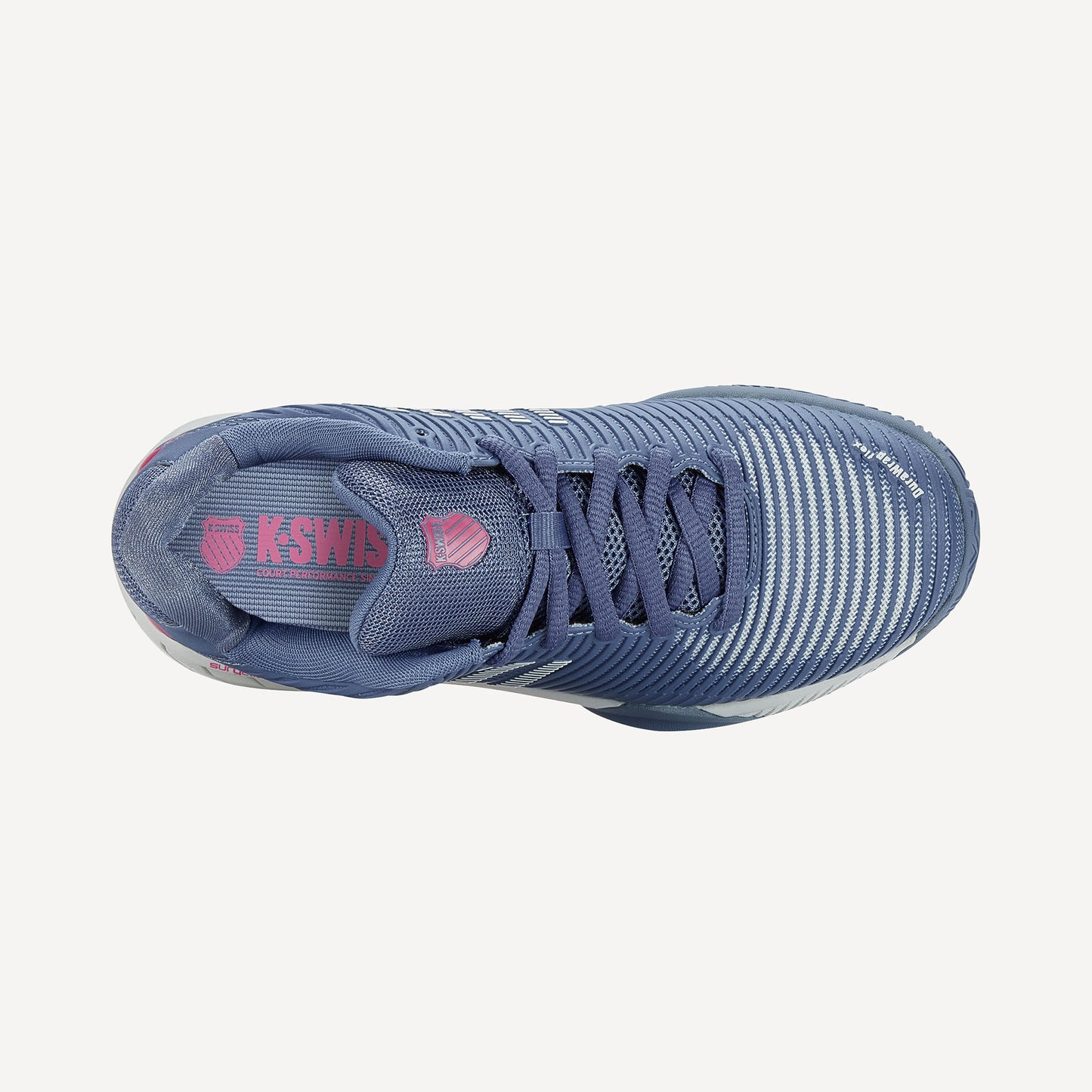 K-Swiss Hypercourt Express 2 Women's Clay Court Tennis Shoes Blue (7)