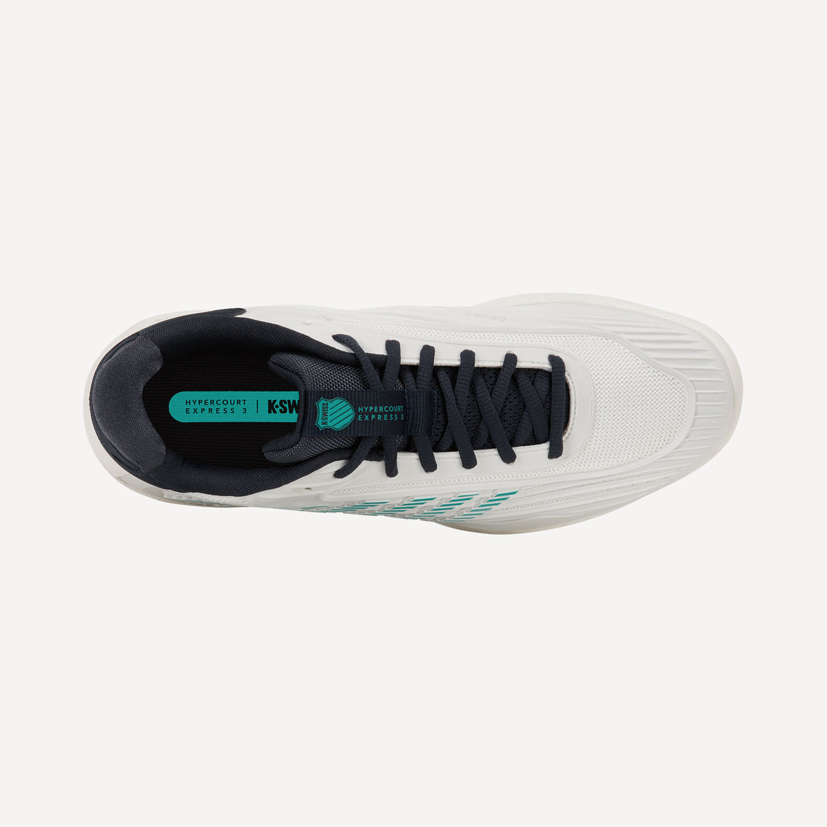 K-Swiss Hypercourt Express 3 Men's Carpet Tennis Shoes - White (6)