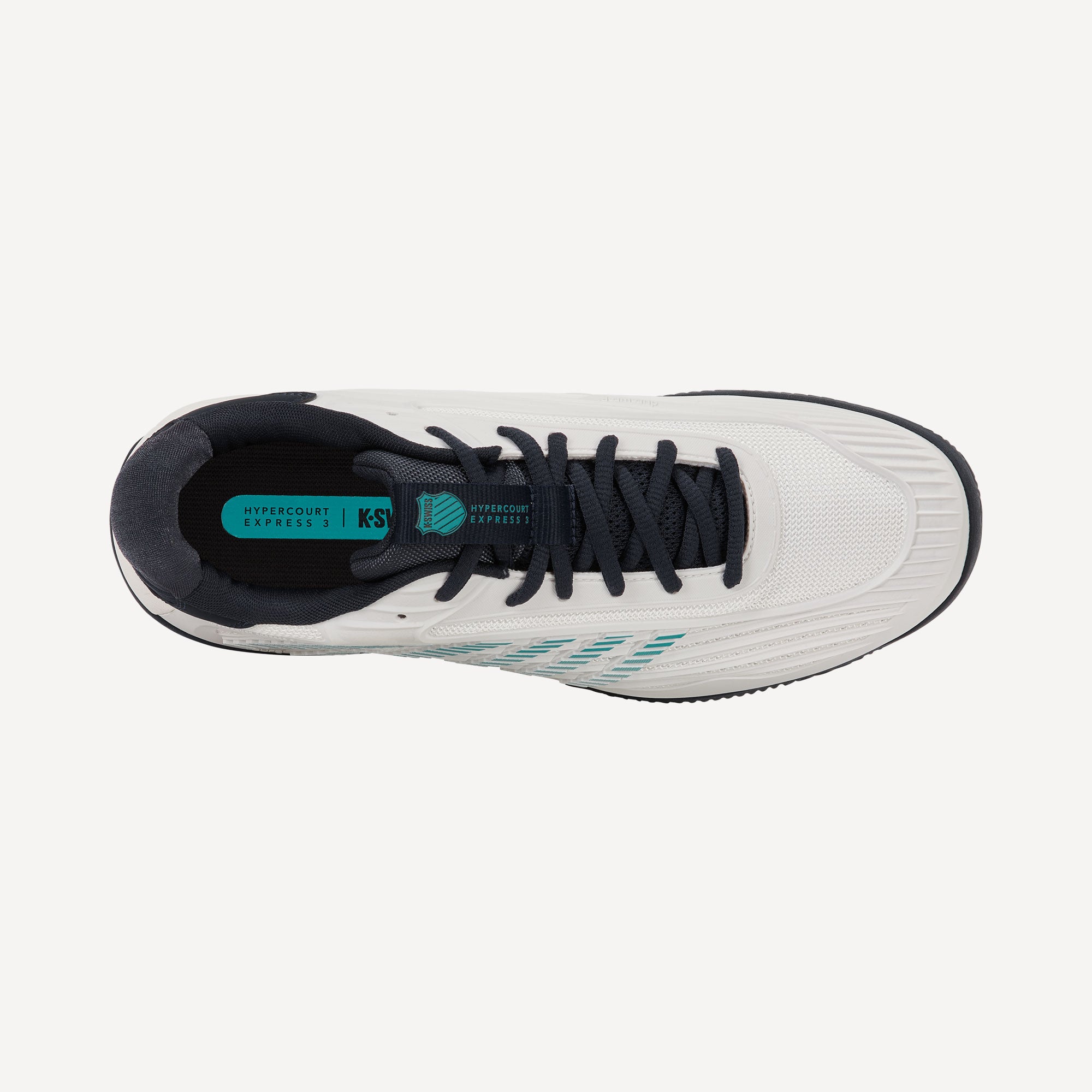 K-Swiss Hypercourt Express 3 Men's Clay Court Tennis Shoes - White (6)