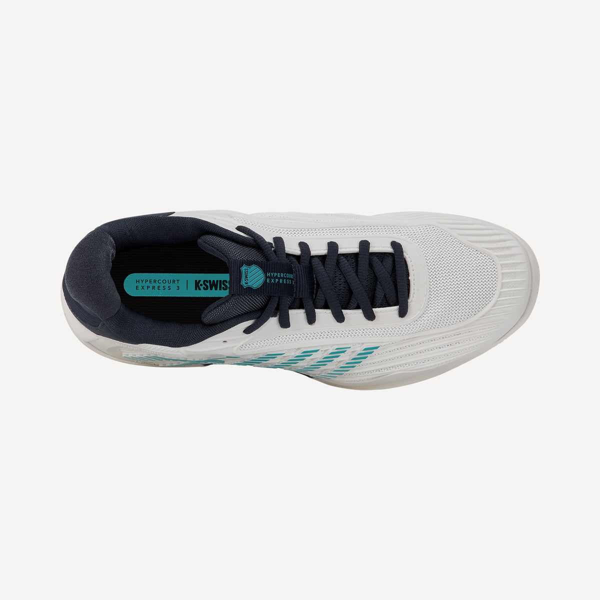 K-Swiss Hypercourt Express 3 Men's Hard Court Tennis Shoes - White (6)