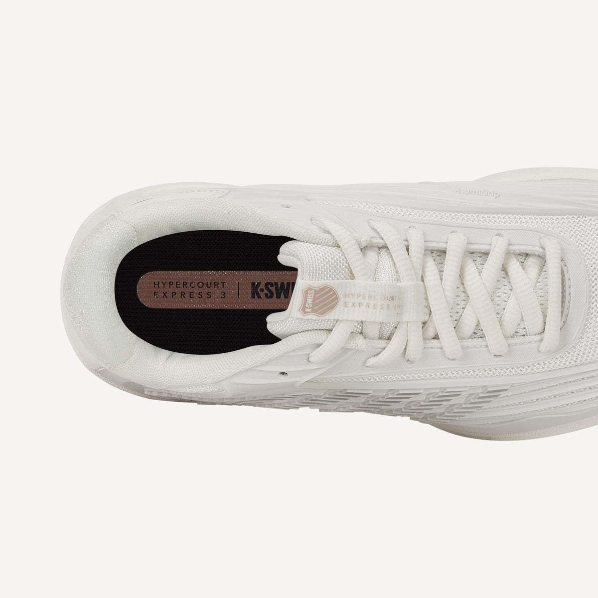 K-Swiss Hypercourt Express 3 Women's Carpet Tennis Shoes - White (6)