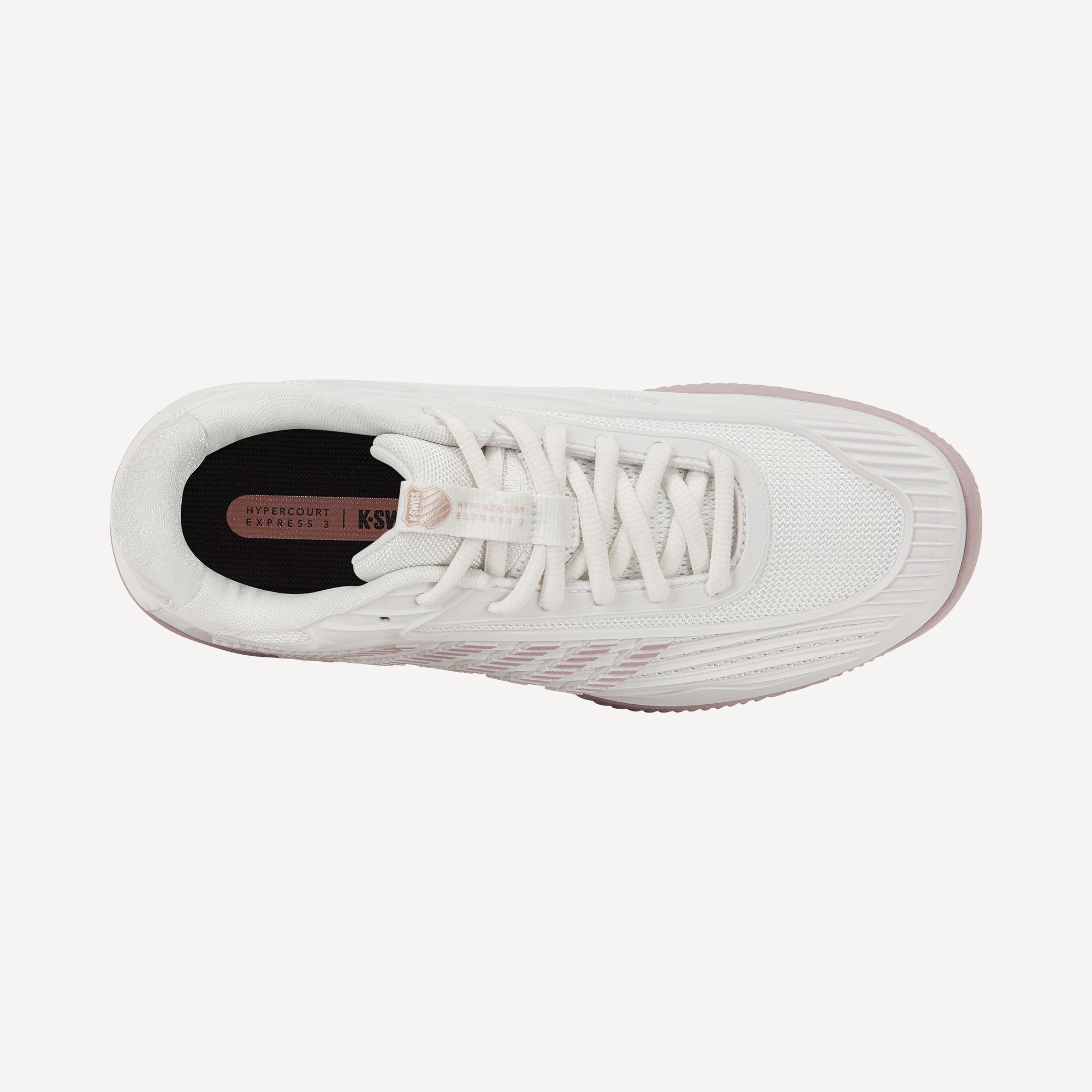 K-Swiss Hypercourt Express 3 Women's Clay Court Tennis Shoes - White (6)