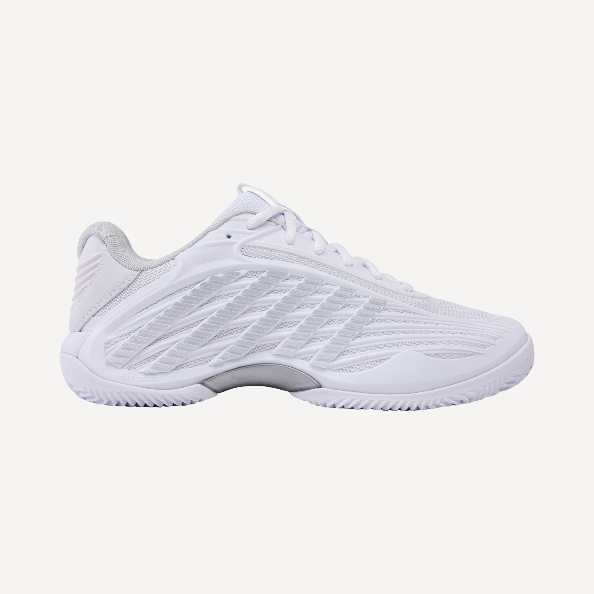 K-Swiss Hypercourt Express 3 Women's Clay Court Tennis Shoes - White (1)