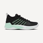 K-Swiss Hypercourt Supreme 2 Women's Clay Court Tennis Shoes - Black (1)