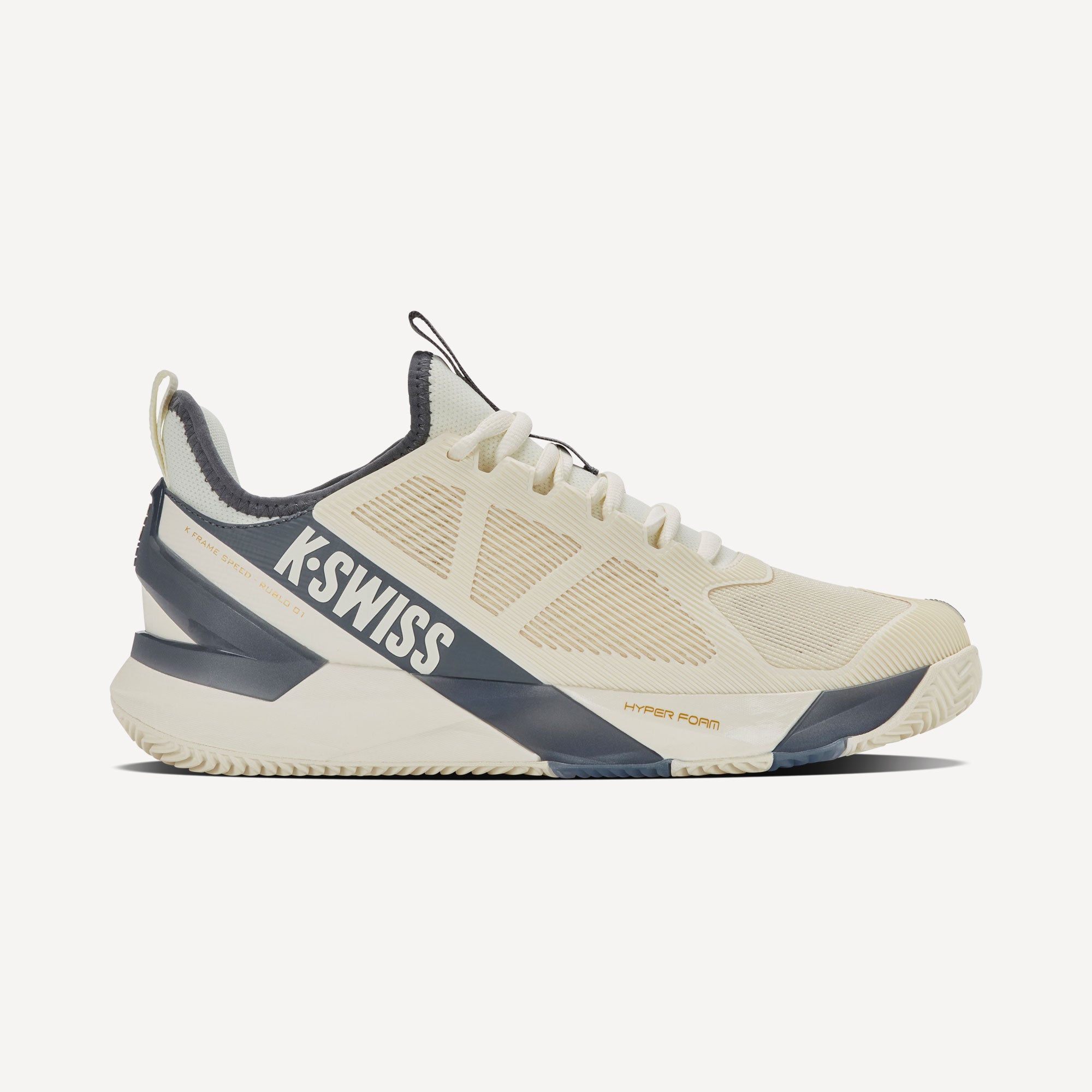 K-Swiss K-Frame Speed Rublo Men's Clay Court Tennis Shoes - Off-white (1)