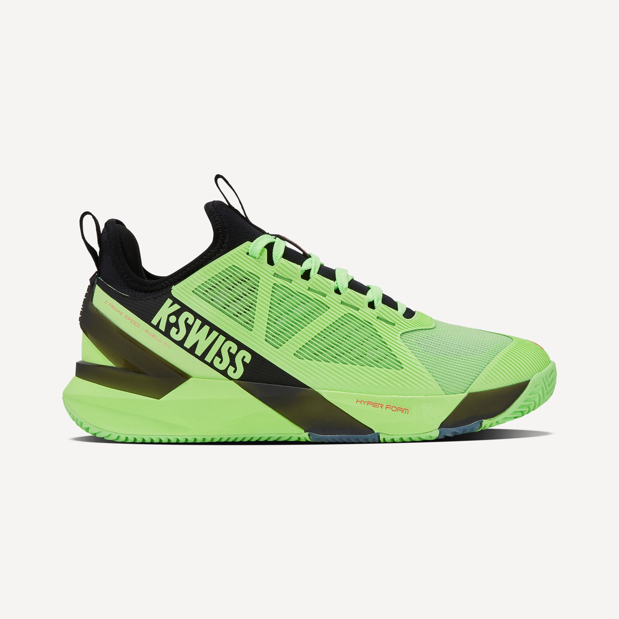 K-Swiss K-Frame Speed Rublo Men's Clay Court Tennis Shoes - Green (1)