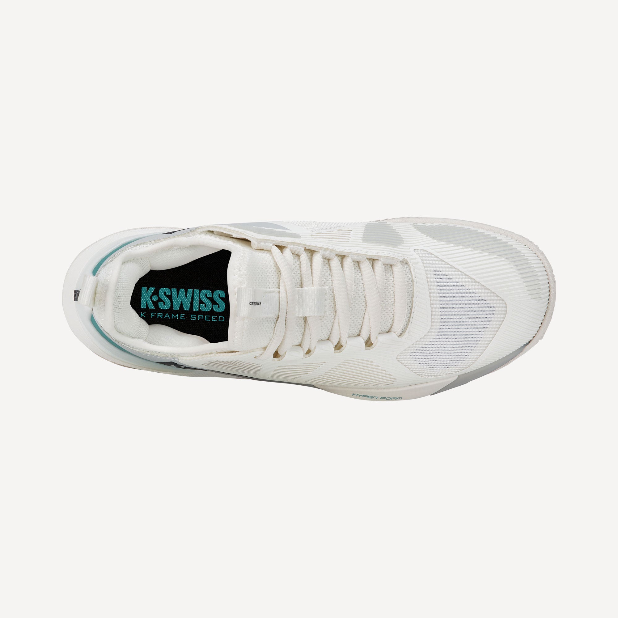 K-Swiss K-Frame Speed Women's Clay Court Tennis Shoes - White (6)