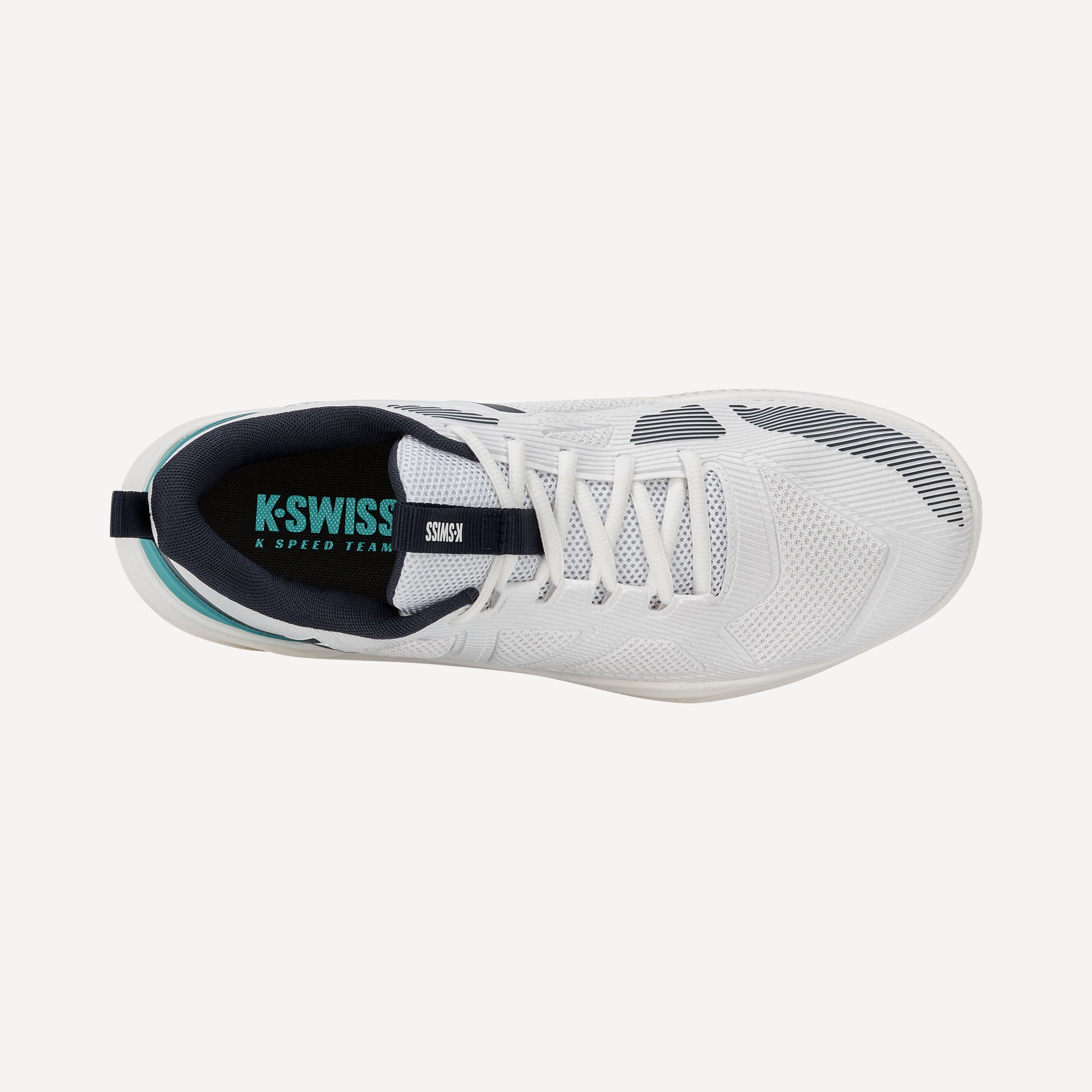 K-Swiss K-Speed Team Men's Clay Court Tennis Shoes - White (6)