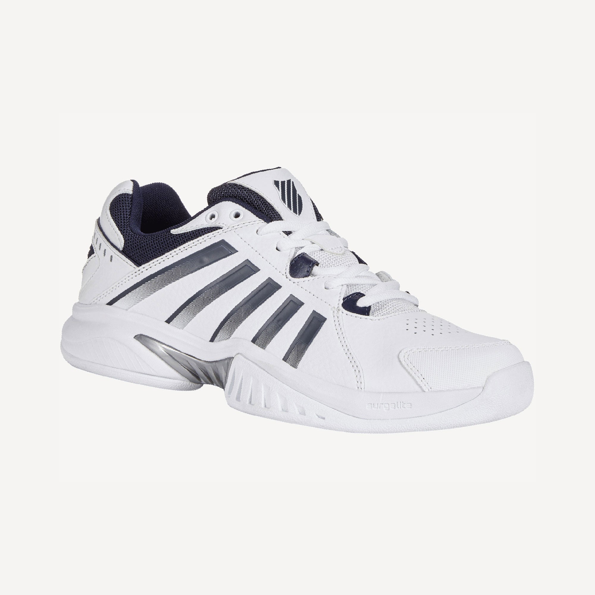 K-Swiss Receiver Men's Carpet Tennis Shoes - White (4)